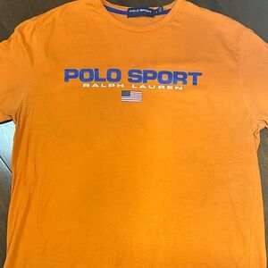 Polo Sport Ralph Lauren Orange Men's Shirt